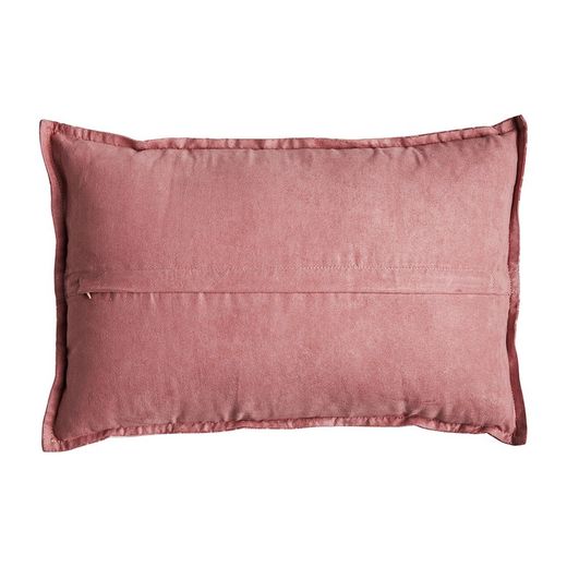 Pink velvet cushion, 42 x 10 x 26 cm | Pink