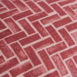 Pink velvet cushion, 42 x 10 x 26 cm | Pink