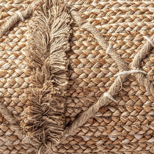 Jute Cushion Amely Beige, 90x28x9cm