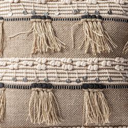 Jutekudde Mayla Beige, 45x8x45cm