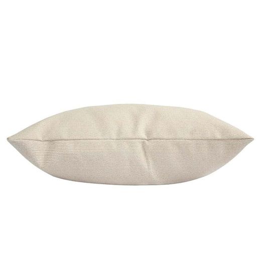 Udendørs pyntepude lavet af udendørs stof i beige, 45 x 12 x 45 cm | Udendørs