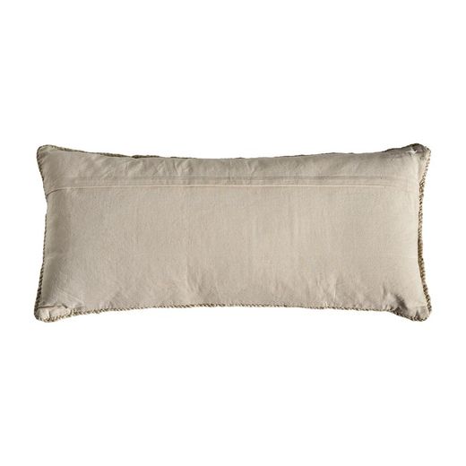 Elgin Jute Cushion in Killim Brown, 90 x 35 x 5 cm