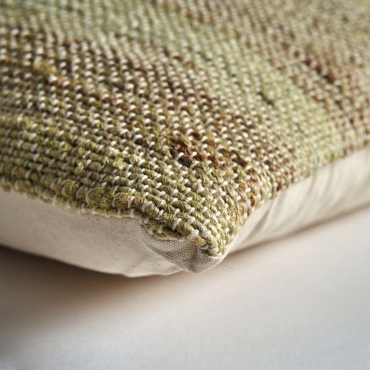 Keith Coussin en Jute Marron/Beige, 45 x 10 x 45 cm