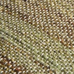 Keith jute cushion in brown/beige, 45 x 10 x 45 cm