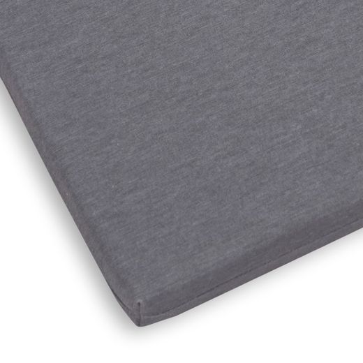 Cojín de Exterior Para Silla Desenfundable Gandía Gris, 38x38x4,5 cm