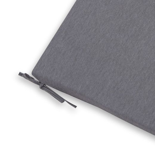 Cojín de Exterior Para Silla Desenfundable Gandía Gris, 38x38x4,5 cm