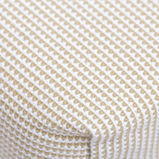 Cojín de Exterior Para Silla Desenfundable Hampton Cuadrado 40x40x5 Beige cm