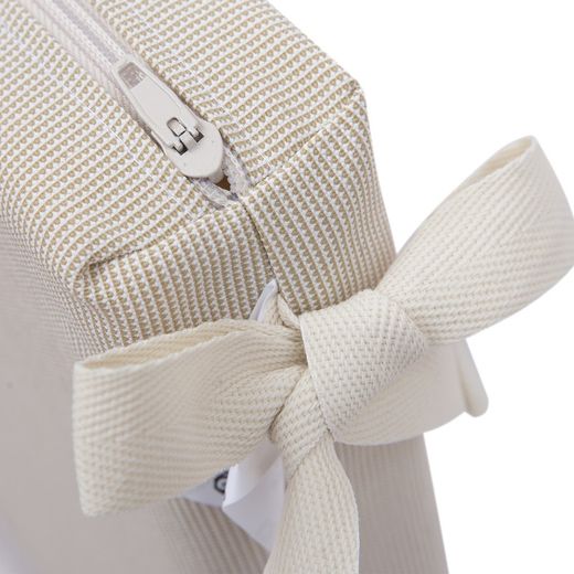 Cojín de Exterior Para Silla Desenfundable Hampton Cuadrado 40x40x5 Beige cm