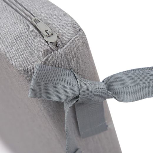 Chillvert Pacific Square Cushion Μαξιλάρι 42x42x6 cm Ανοιχτό γκρι αφαιρούμενο κάλυμμα