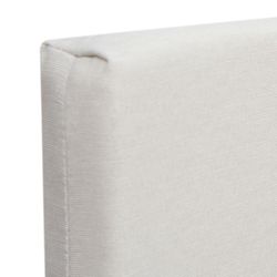 Cojín de Exterior Para Silla Desenfundable Con Respaldo Javea Blanco, 115x45x5 cm