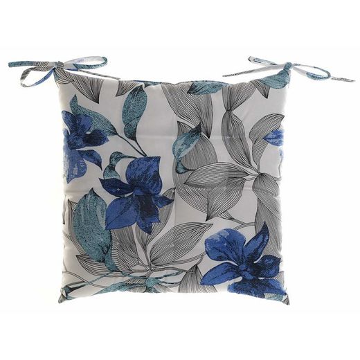 Cojín de Exterior para Silla Floral, 43x43x5 cm