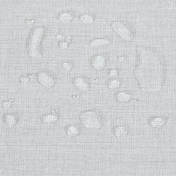 Coussin pour transat Mati en tissu oléfine gris clair, 50 x 50 - 40 - 20 - 70 x 5 cm | Mooma Confort