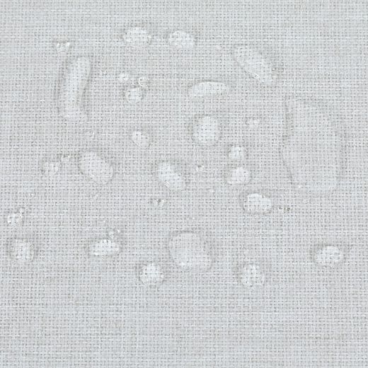 Coussin pour transat Mati en tissu oléfine gris clair, 50 x 50 - 40 - 20 - 70 x 5 cm | Mooma Confort