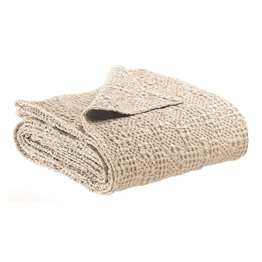 Cotton quilt in beige | Tana