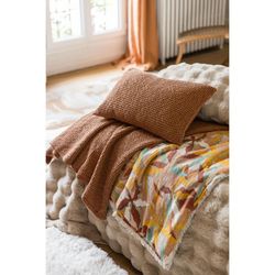 Gerecycled katoenen dekbed in koper | Maia
