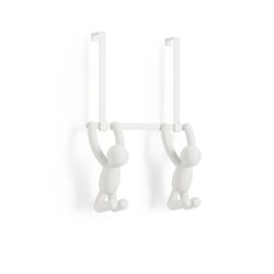 White ABS door hanger, 22 x 11 x 30 cm | Buddy