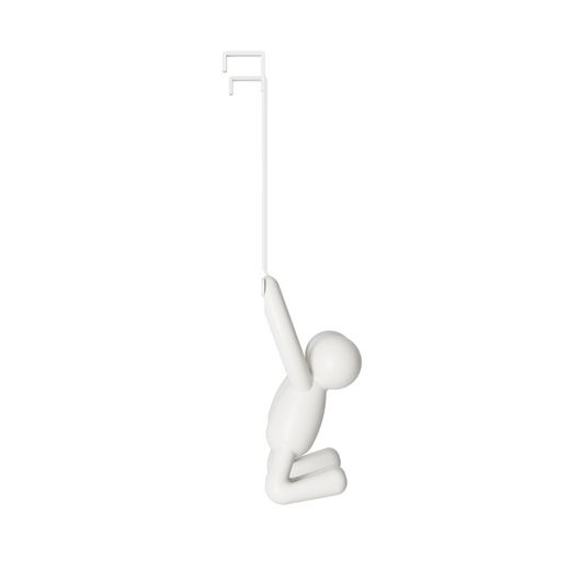 White ABS door hanger, 22 x 11 x 30 cm | Buddy