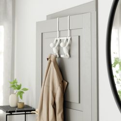 White ABS door hanger, 22 x 11 x 30 cm | Buddy