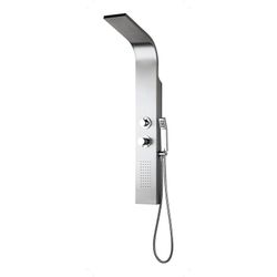 Coluna de duche em aço inox prateado, 18 x 45 x 120 cm | Lusso Frieza