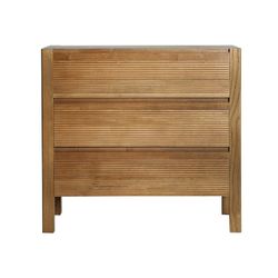 Mango wood chest of drawers in natural, 85 x 41 x 79 cm | Copenhagen