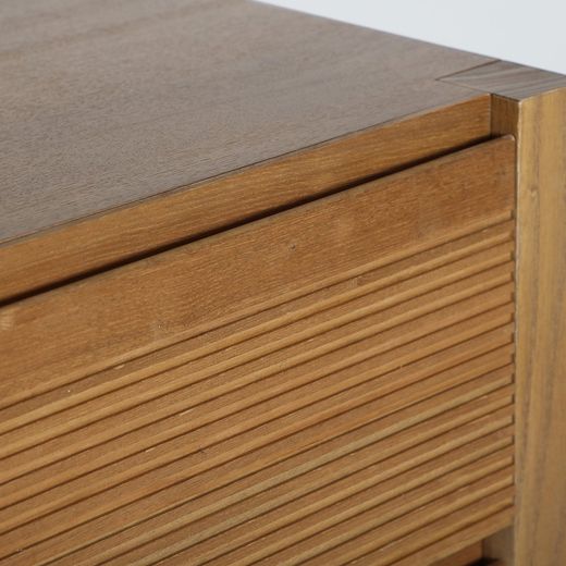 Mango wood chest of drawers in natural, 85 x 41 x 79 cm | Copenhagen