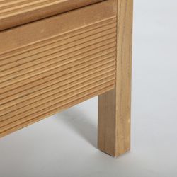 Mango wood chest of drawers in natural, 85 x 41 x 79 cm | Copenhagen