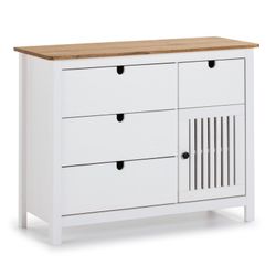 Bedroom set, chest of drawers and small table | Bruna