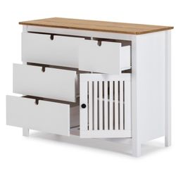 Bedroom set, chest of drawers and small table | Bruna