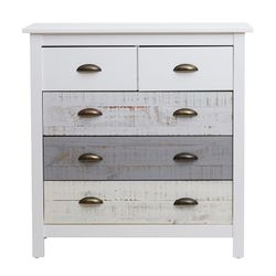 Bedroom set, headboard, 3-drawer table and chest of drawers | romantic