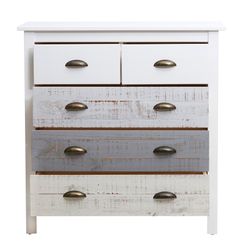 Bedroom set, headboard, 3-drawer table and chest of drawers | romantic