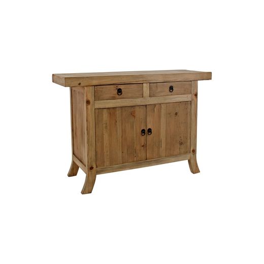 Cómoda de madera de pino reciclado, 130x45x90 cm