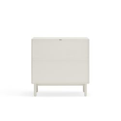 Cremefarbene Holzkommode, 90 x 40 x 90 cm | Corvo