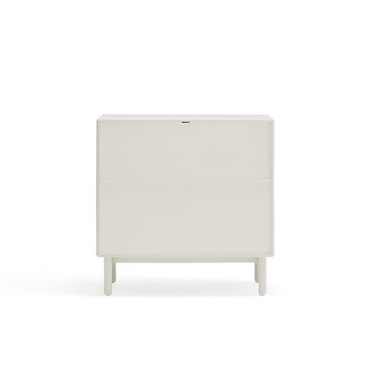 Cremefarbene Holzkommode, 90 x 40 x 90 cm | Corvo