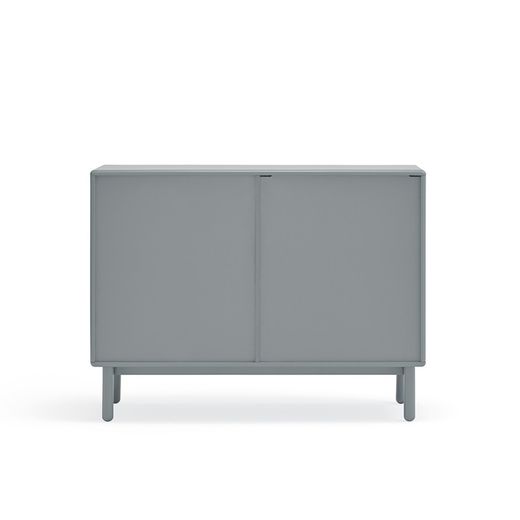 Holzkommode perlgrau, 120 x 40 x 90 cm | Corvo