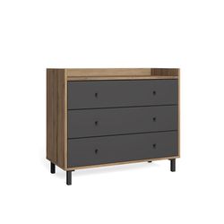 Ensemble de chambre, commode et 2 tables de chevet | malt