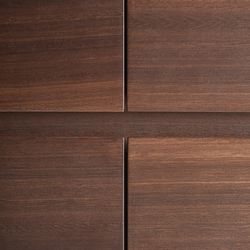 Cómoda de madera y piel sintética en marrón y beige, 140 x 45 x 75 cm | Kandern
