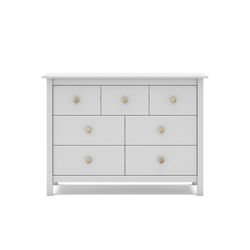Cassettiera in pino bianco, 110 x 40 x 80 cm | Massimo