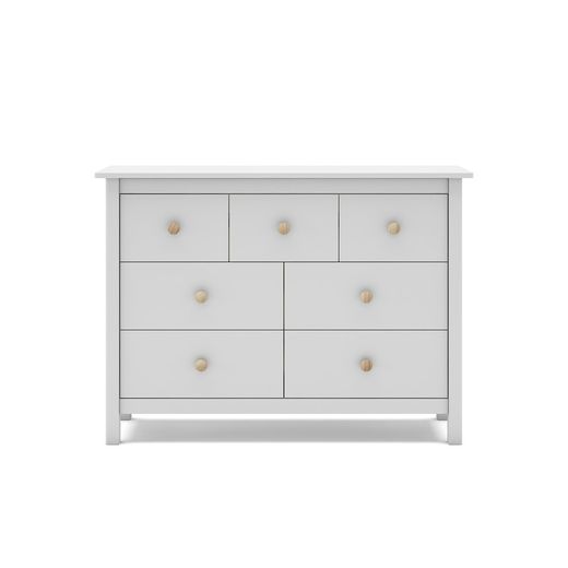 Commode en pin blanc, 110 x 40 x 80 cm | Max