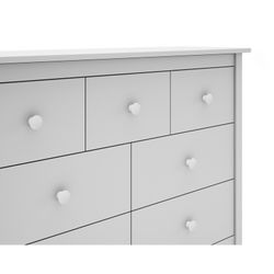 Commode en pin blanc, 110 x 40 x 80 cm | Max