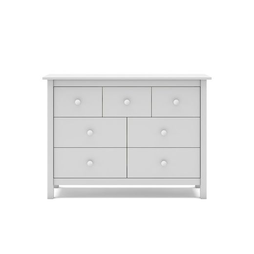 Commode en pin blanc, 110 x 40 x 80 cm | Max