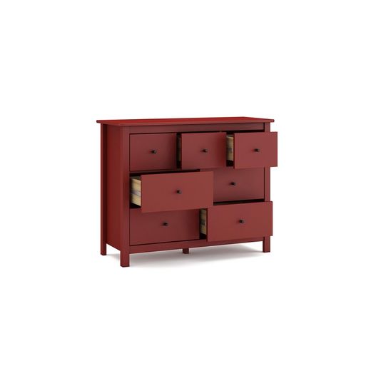 Granaat grenen ladekast, 110 x 40 x 80 cm | nevelig