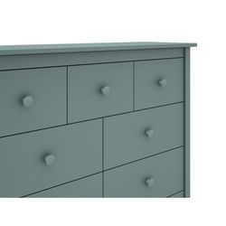 Συρταριέρα από πεύκο σε πράσινο χρώμα, 110 x 40 x 80 cm | Μέγιστη