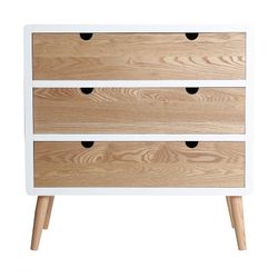 Cómoda Klek Madera de Fresno 80x40x81 cm