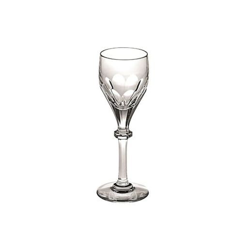 Copa de vino blanco de cristal en transparente, 7,7 x 7,7 x 20,5 cm | Herança Clear