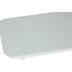 Zestaw foteli ogrodowych z syntetycznego rattanu i aluminium w kolorze białym i naturalnym, 126 x 63 x 67 cm | Strona morska