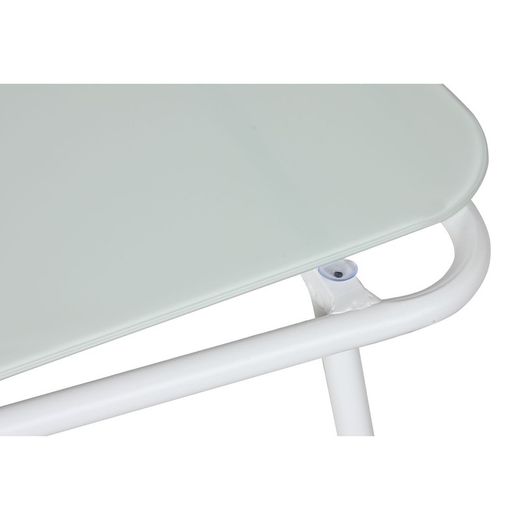 Zestaw foteli ogrodowych z syntetycznego rattanu i aluminium w kolorze białym i naturalnym, 126 x 63 x 67 cm | Strona morska