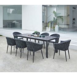 Tuineetset in antraciet aluminium | Onix + Meridiaan