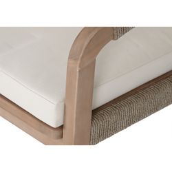 Trädgårdsmatsalsset i naturligt akaciaträ, 170 x 90 x 75 cm | Sea Side