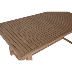 Trädgårdsmatsalsset i naturligt akaciaträ, 170 x 90 x 75 cm | Sea Side