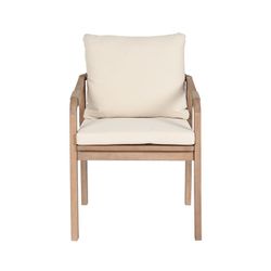 Trädgårdsmatsalsset i naturligt akaciaträ, 170 x 90 x 75 cm | Sea Side